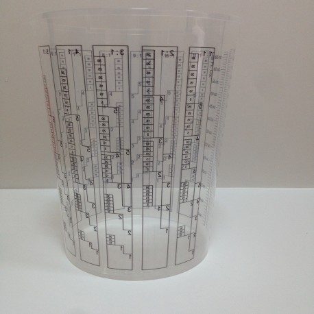Kubek lakierniczy 2300 ml