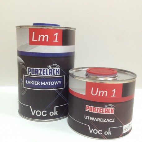 Lakier matowy LM1+UM1 (1L+0,5L)